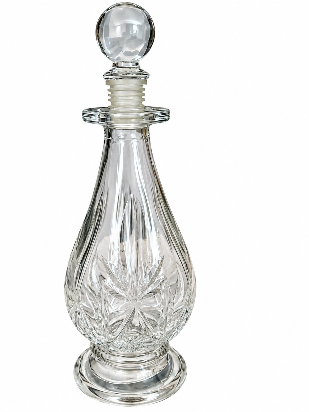 Vintage Glass Crystal Wine Decanter